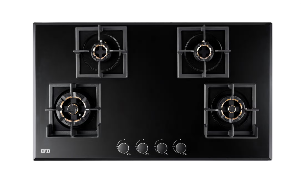 IFB 4 Burners Hybrid Hob with 3D Brass Burners
