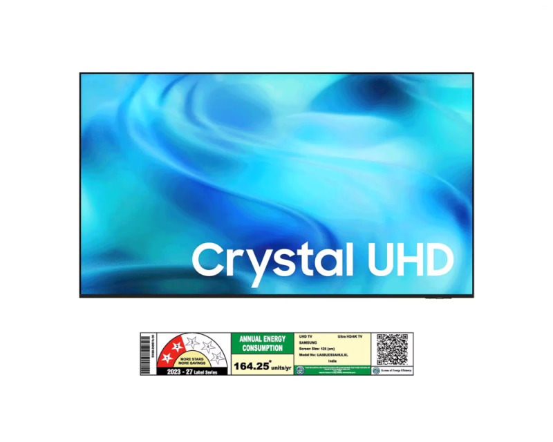 Samsung 50 Inches Crystal 4K UHD Smart TV with Vision AI Companion, Crystal Processor 4K & Dynamic Sound Pack UA50UE83AHULXL
