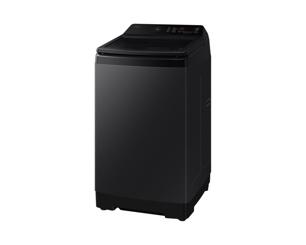 Samsung 10.0 kg Top Load Washing Machine with AI Wash & Super Speed, Black Caviar (WA80F10S2B)