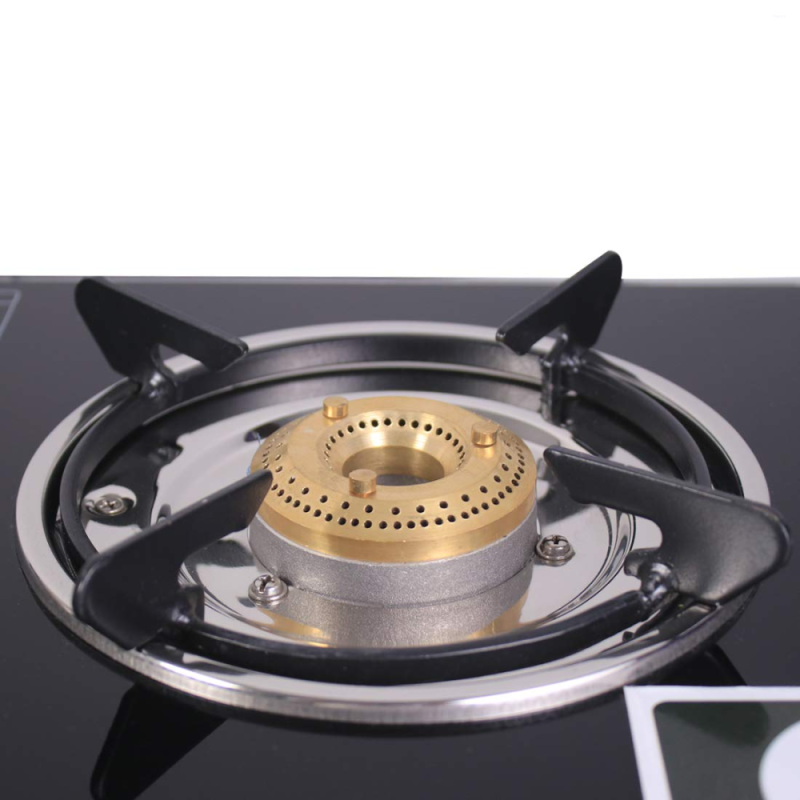 Wonderchef Ultima 2 Burner 6 mm Toughened Glass Cooktop with Brass Burners, Manual Ignition & Stainless Steel Drip Tray