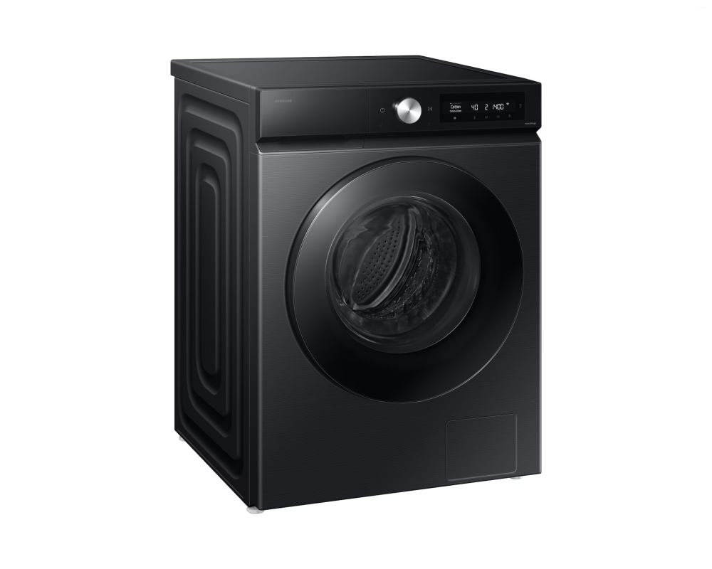 Samsung 12.0 kg Front Load Washing Machine with Bespoke AI & SuperSpeed, Black (WW12DB7B24GB)