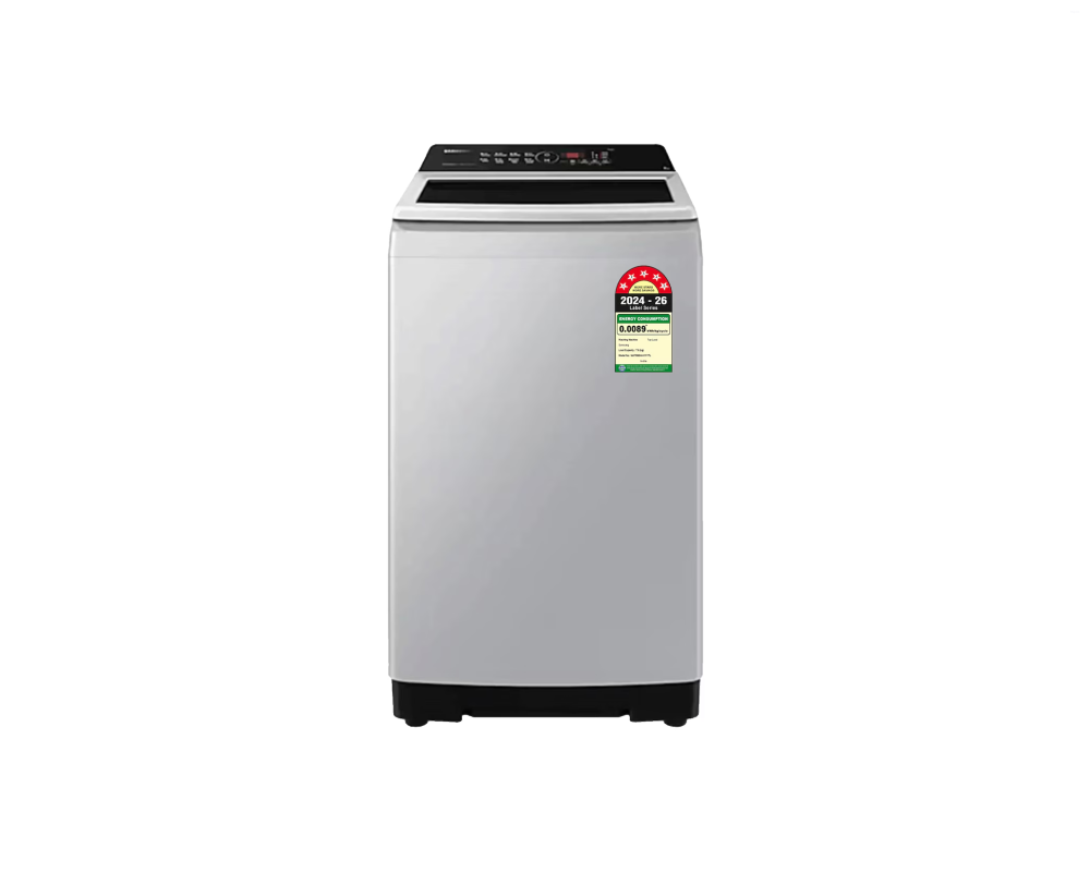 Samsung 7.0 kg Top Load Washing Machine with Ecobubble, Lavender Gray (WA70BG4441YY)