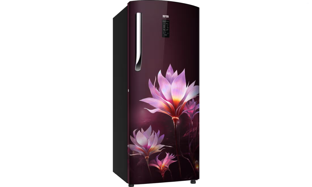 IFB AI-MAGIC Smart 206 L 3 Star Direct Cool Refrigerator, Flower Pattern, PARADISE DREAM RED, Inverter Compressor 2026