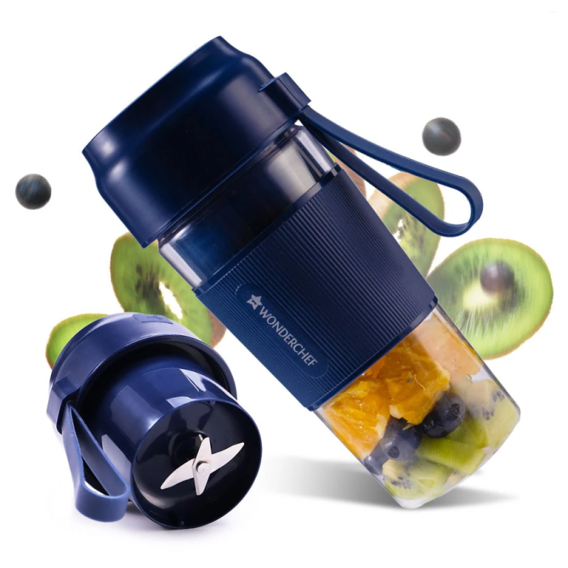 Wonderchef Nutri Cup Portable Blender Blue Portable Blender