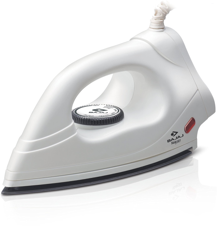 Bajaj Majesty DX4 1000W Dry Iron with Non-Stick Soleplate