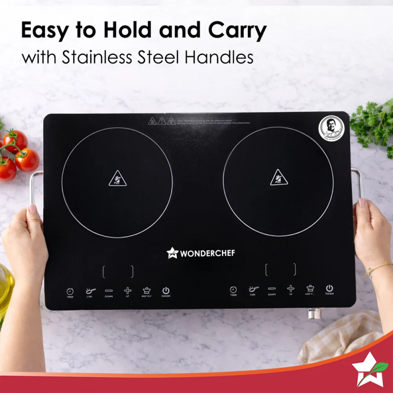 Wonderchef Evita Duo Infrared SS Frame Infrared Hot Plate