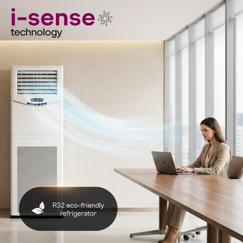 Godrej 2 Ton 2 Star Inverter Tower Air Conditioner –TR TIC 24M2TG GA 4