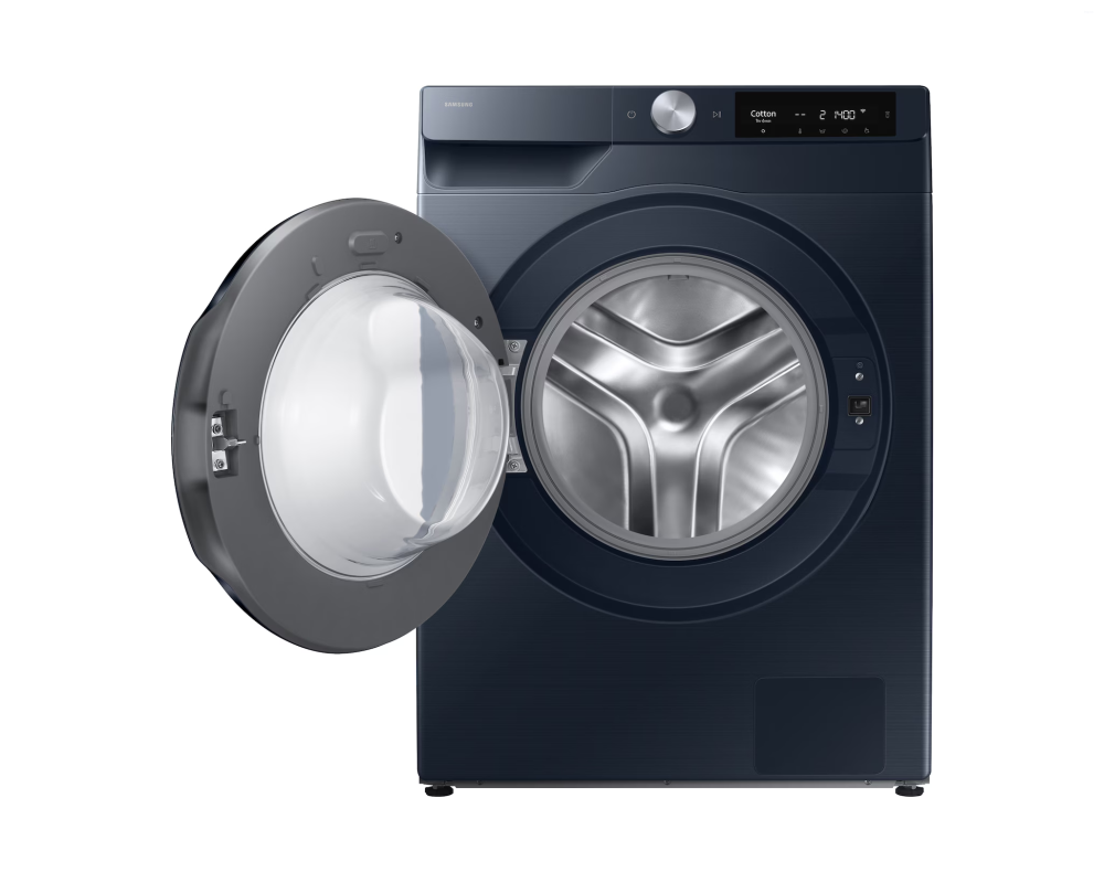 Samsung 9.0 kg Front Load Washing Machine with AI Control & SuperSpeed, Navy (WW90DG6U24AS)