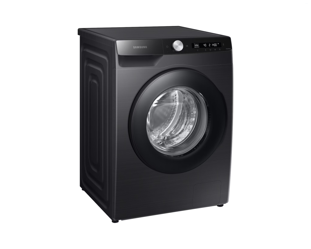 Samsung 8.0 kg AI Ecobubble Front Load Washing Machine with SmartThings & Wi-Fi, Black (WW80T504DAB)