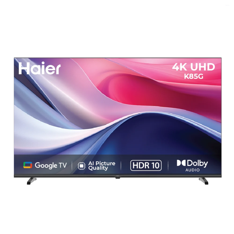 Haier 43 Inch 4K Ultra HD Google TV with HDR10, Dolby Audio, MEMC & Google Assistant H43K85GUX