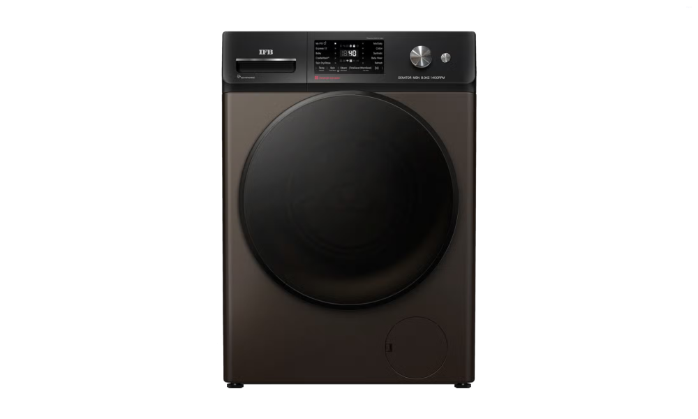 IFB Senator MBN 8014K CMS 8 Kg Mocha 1400 RPM Front Load Washing Machine with AI Technology, Wi‑Fi, Voice Control & Power Steam