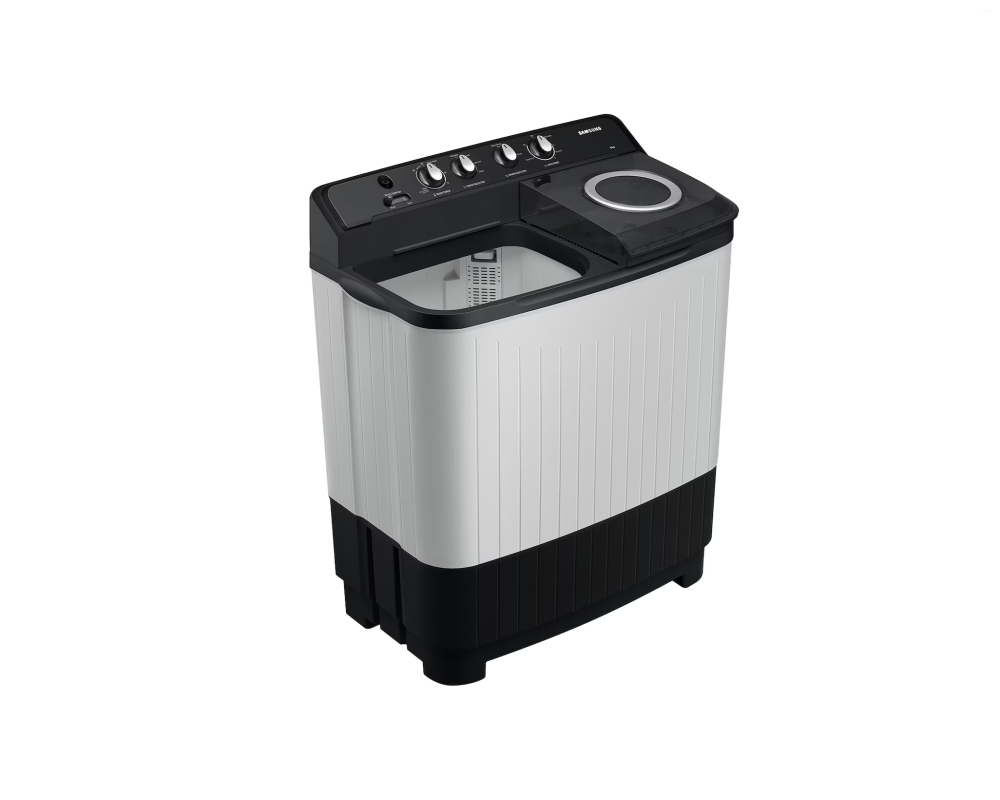 Samsung 8.5 kg Semi Automatic Washing Machine with Hexa Storm Pulsator, Light Gray (WT85C4200GG)