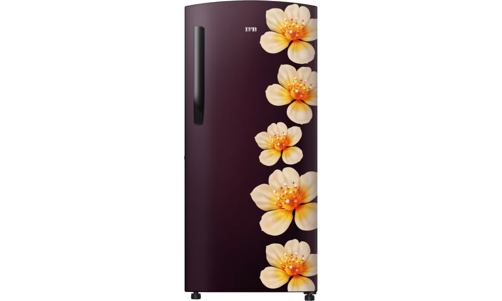 IFB 187 Litres 1 Star Direct Cool Refrigerator with Extra Height (IFBDC-2131FRO, Floral Grace Red)