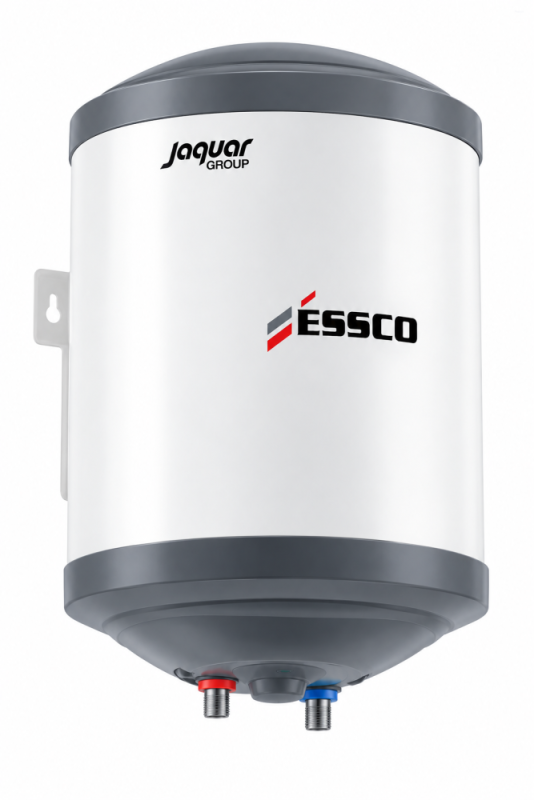 ESSCO Ultra PP 15 Litre 5 Star Vertical Storage Water Heater, 2KW, PP Body & Incoloy Heating Element, ULT-ESS-VL015