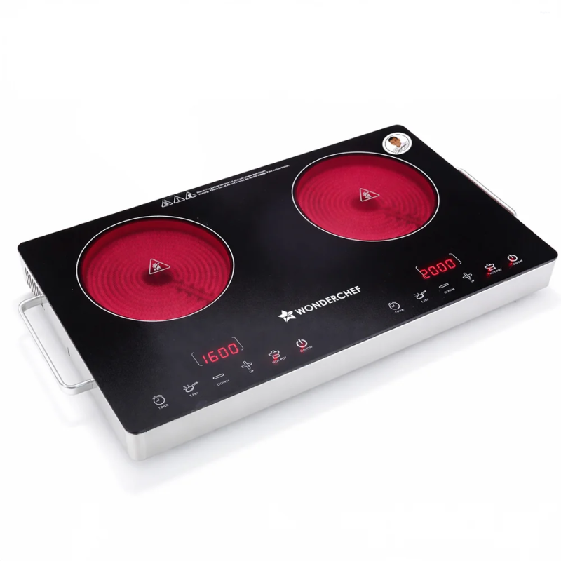 Wonderchef Evita Duo Infrared SS Frame Infrared Hot Plate