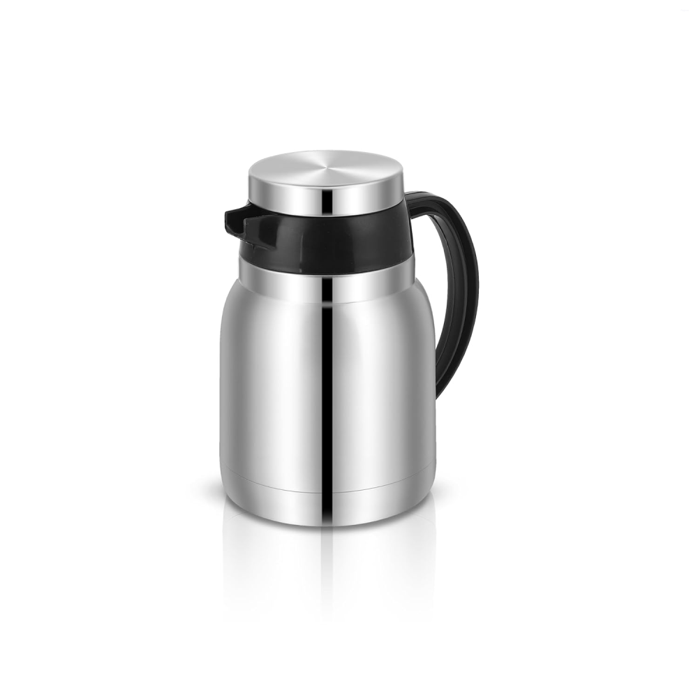 Pigeon Hot Shot 400 ml Stainless Steel Insulated Tea Jug with Double-Wall Vacuum Insulation