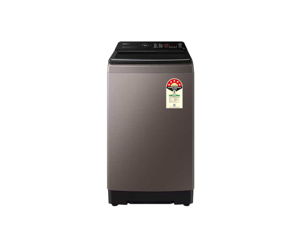 Samsung 8.0 kg Top Load Washing Machine with EcoBubble & In-Built Heater, Rose Brown (WA80BG4686BR)
