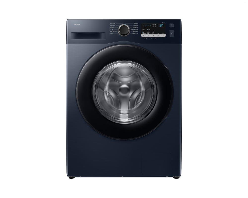 Samsung 9.0 kg Front Load Washing Machine with Hygiene Steam, Navy (WW90FG4U04AS)