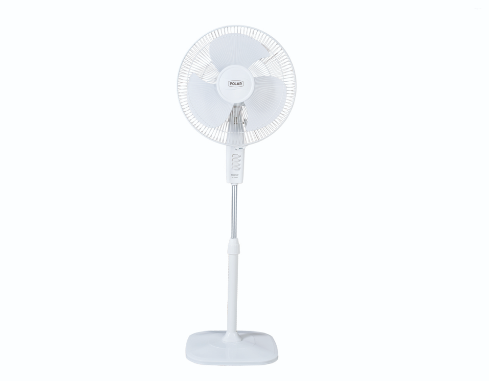 Polar Annexer SQ Charming High Speed Pedestal Fan 400mm - White