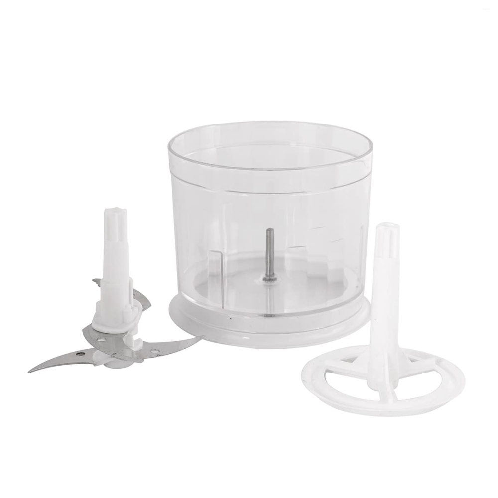 Sumeet Traditional Bravia 250W Electric Food Chopper with 650ml Bowl, Stainless Steel Chopping Blade & Whisker Blade