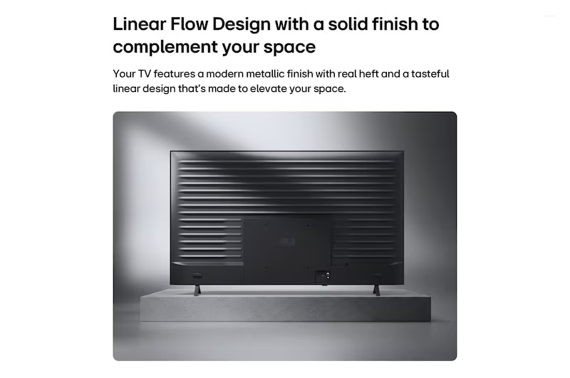 LG 65 Inches NANO 4K Ultra HD AI Smart TV with α7 AI Processor 4K Gen9, HDR10 Pro & 4K Super Upscaling 65NU870BPLA