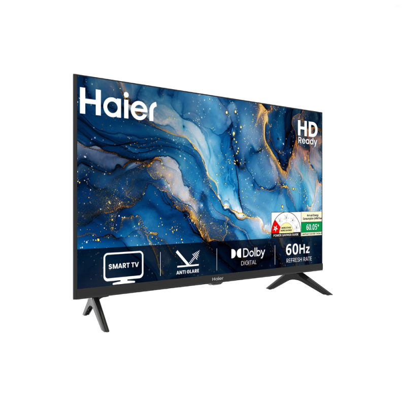 Haier 32 Inch HD Ready Smart TV with Bezel-less Design, HDR, 16W Dolby Digital & 3 HDMI LE32A7-N-HIL