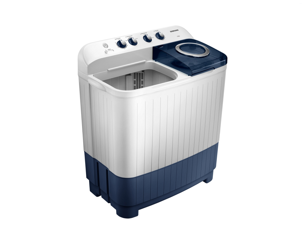 Samsung 7.0 kg Semi Automatic Washing Machine with Double Storm Pulsator, Light Gray (WT70C3200LL)