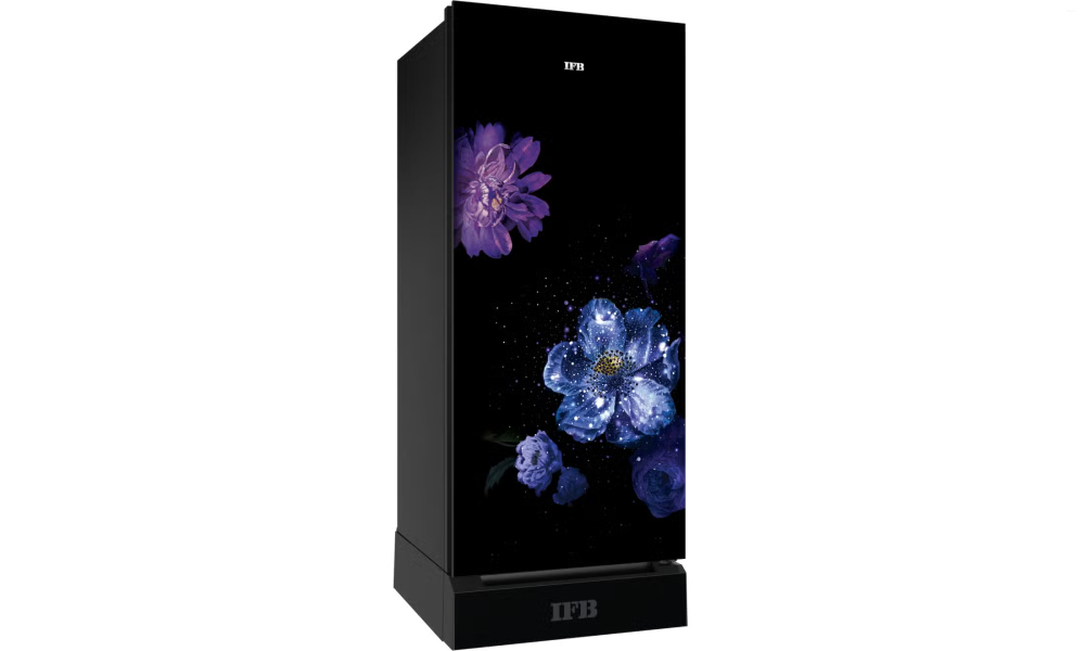 IFB Advance-Cool 187 L 3 Star Direct Cool Refrigerator, Glass, FLORAL JOY + BLACK GLASS PED, Inverter Compressor 2026
