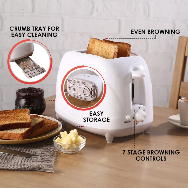 Wonderchef Ultima 2 Slice 2 Slice Pop Up Toaster