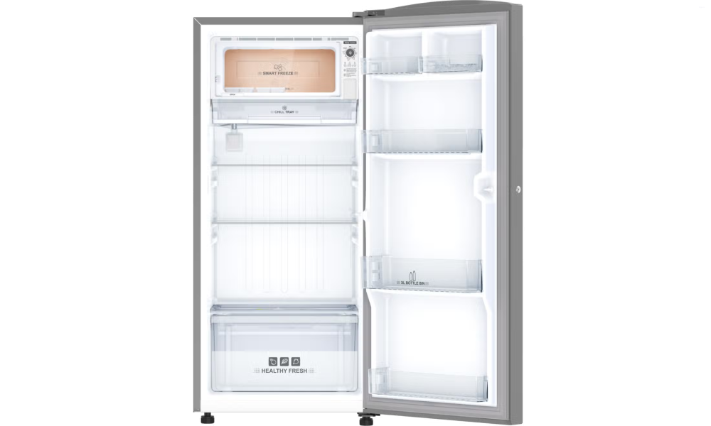 IFB 187 Litres 3 Star Direct Cool Refrigerator with Extra Height (IFBDC-2133FBS, Brush Grey Steel Finish)