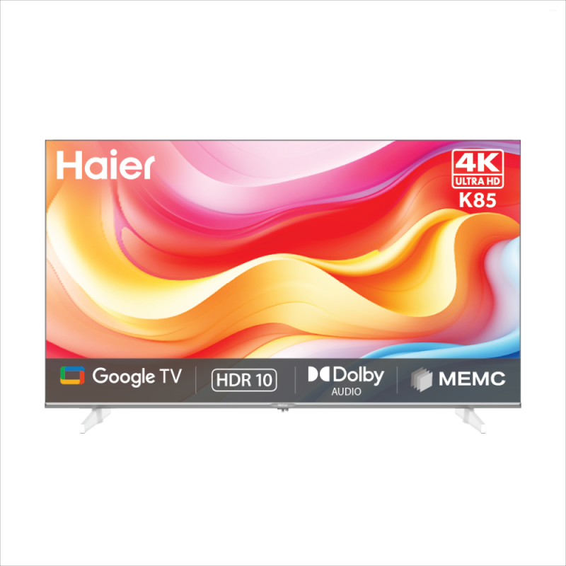 Haier 50 Inch 4K Ultra HD Google TV with HDR10, Dolby Audio, MEMC & Google Assistant H50K85FUX