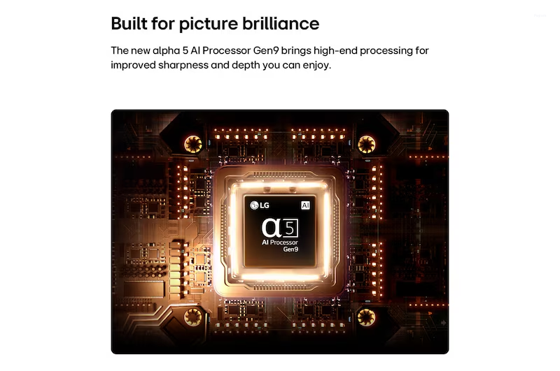 LG 32 Inches HD AI Smart TV with α5 AI Processor Gen9, HDR10 Pro & AI Sound Pro 32LB650BPLA
