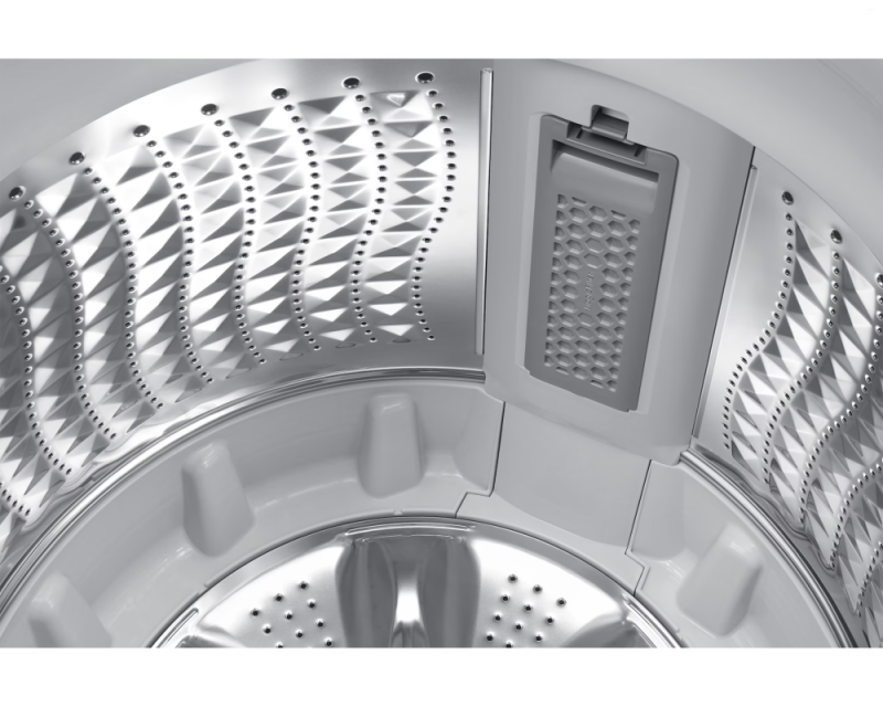 Samsung 10.0 kg Top Load Washing Machine with AI Wash & Heater, Black (WA80F10B3B)