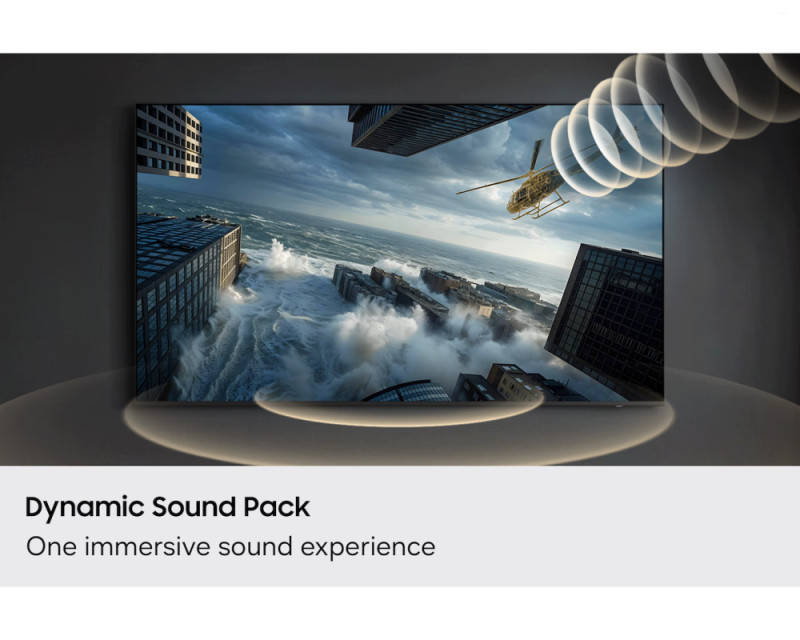 Samsung 43 Inches Crystal UHD 4K Samsung Vision AI Smart TV with 4K Upscaling, Dynamic Sound Pack & Crystal Processor 4K UA43UE86AHULXL