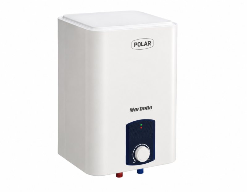 Polar Water Heater Marbella Glass Lined 15 Ltr 7Years Inner Tank & 2Years Product