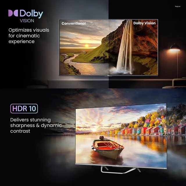 Haier 85 Inch 4K QLED Google TV with Dolby Vision, Dolby Atmos, MEMC & Hands-Free Voice Control 85S800QT-P