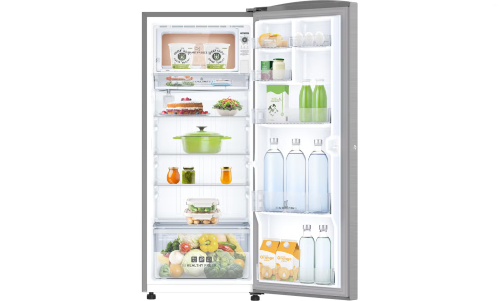 IFB 206 Litres 5 Star Direct Cool Refrigerator with Steel Finish and Inverter Compressor (IFBDC-2325IGS, Metal Grey Steel Finish)