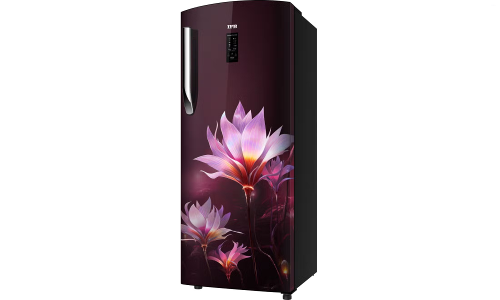 IFB AI-MAGIC Smart 206 L 3 Star Direct Cool Refrigerator, Flower Pattern, PARADISE DREAM RED, Inverter Compressor 2026