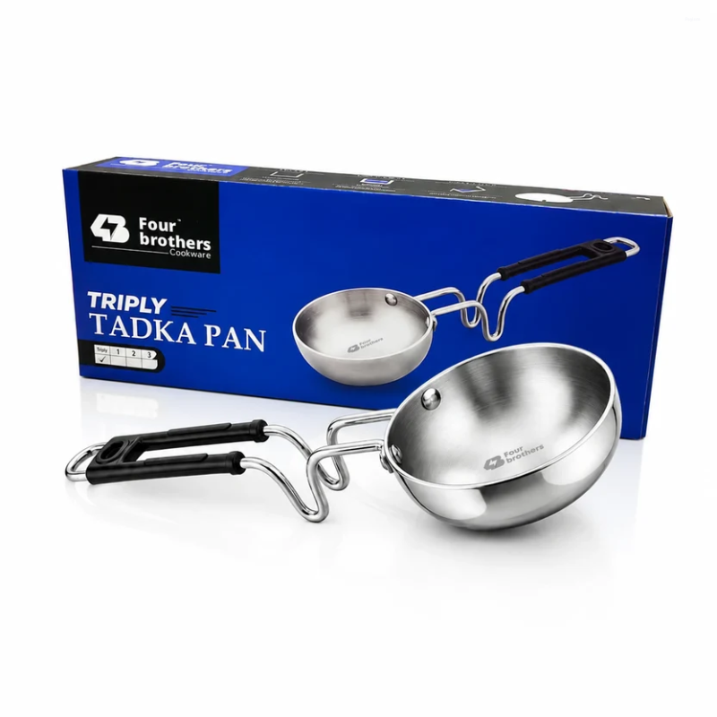 Four Brothers Triply Tadka Pan 12 cm 4BTPV