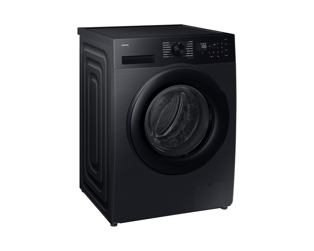 Samsung 12 kg/7 kg Front Load Washer Dryer Combo with SuperSpeed, Black (WD12FG5B34BB)